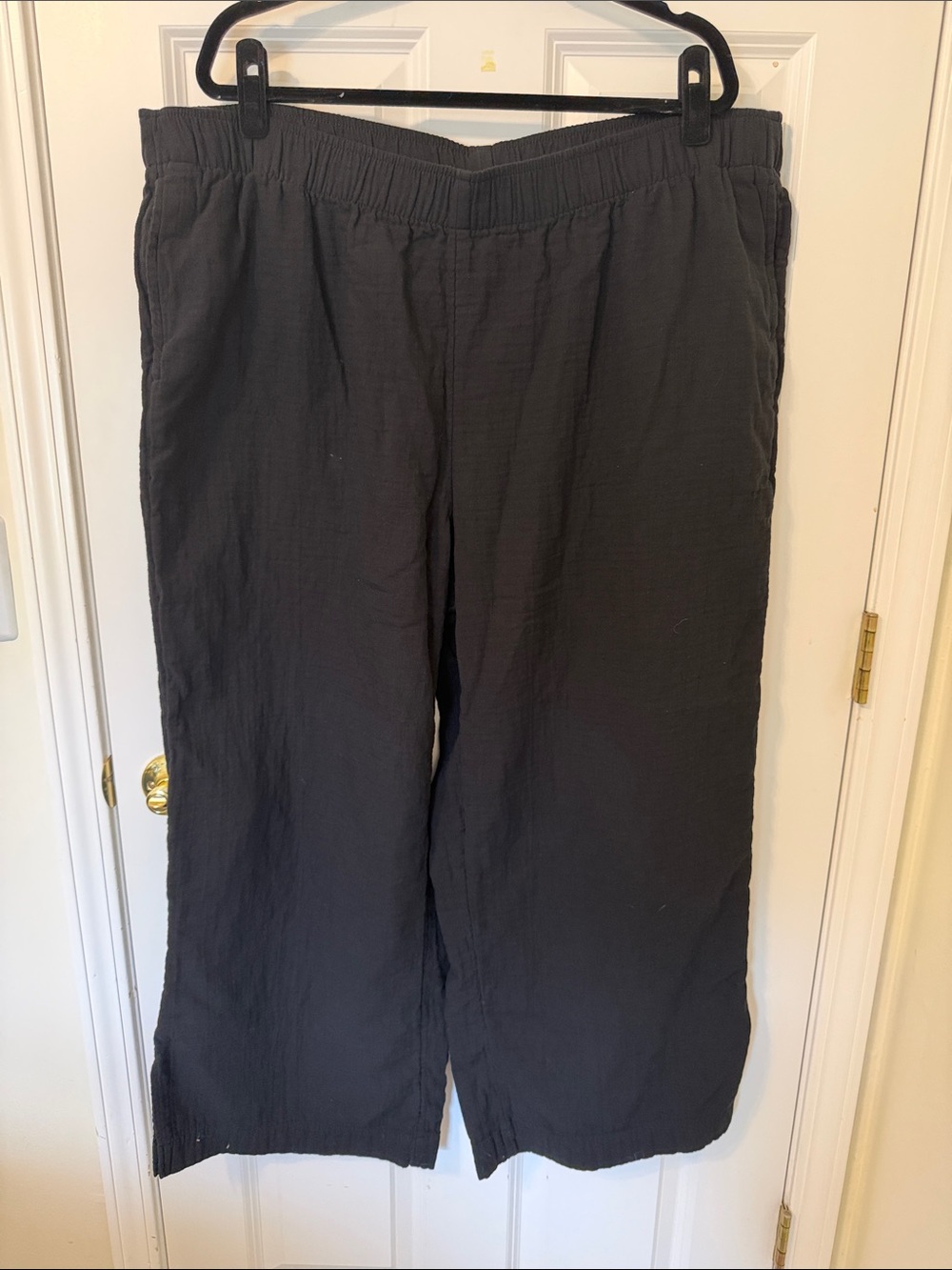 Old Navy Black High-Rise Wide Leg Pants - 2X